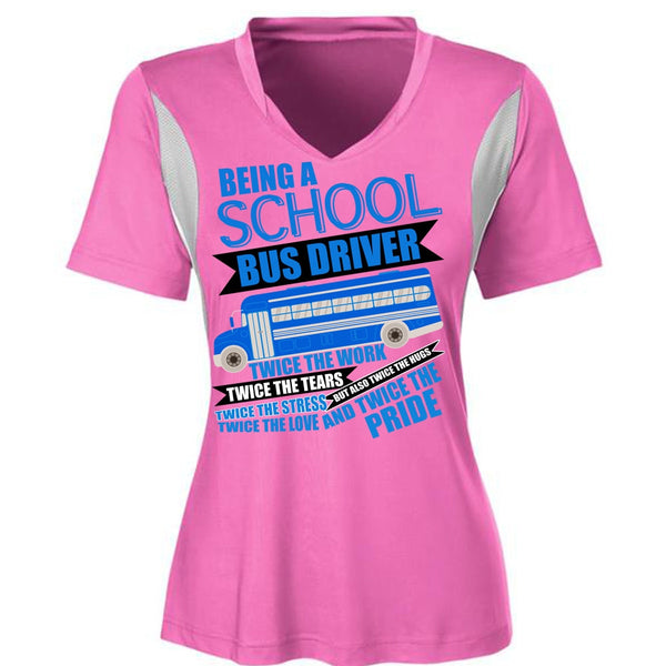 Being A School Bus Driver T Shirt, Being A Bus Driver T Shirt