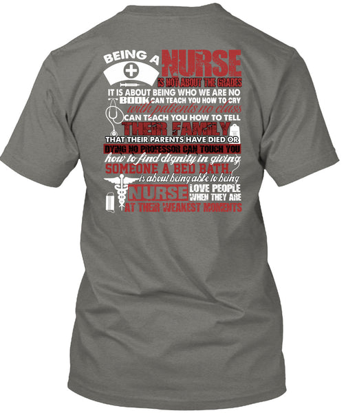 Being A Nurse T Shirt, Nurse Love People T Shirt