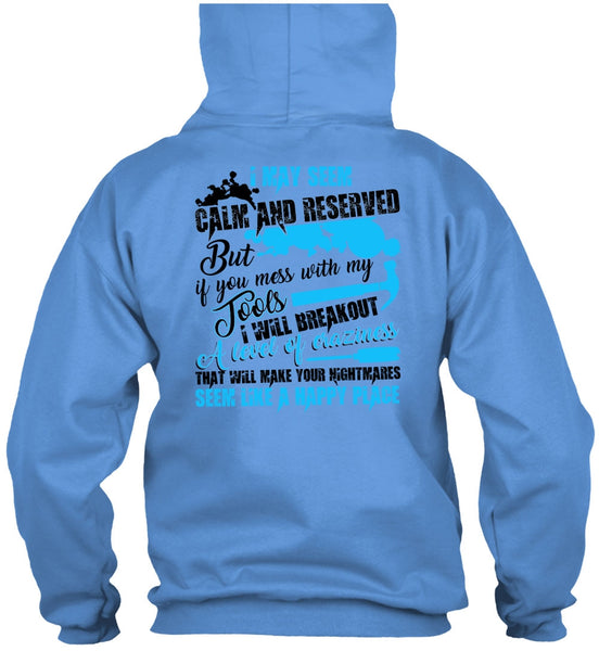 You Mess With My Tools T Shirt, I Love Electrician T Shirt