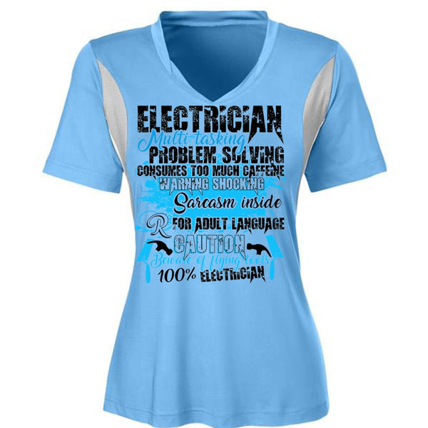 Electrician Multitasking T Shirt, I Love Electrician T Shirt, Awesome T-Shirts