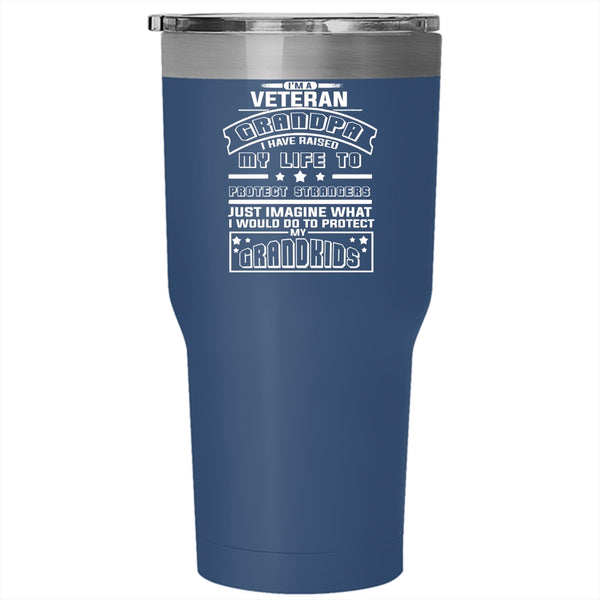 I'm A Veteran Grandpa Cup, Perfect Gift For Veteran Mug