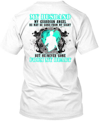 A black t-shirt with the shopify logo