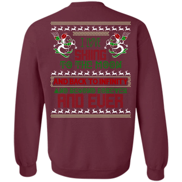 Being A Skier T Shirt, Calls Me A Skiing Sweatshirt