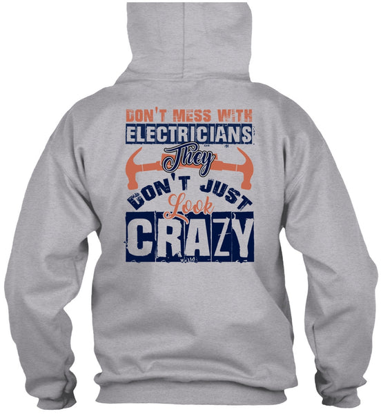 Don't Mess With Electricians T Shirt, I Love Electrician T Shirt