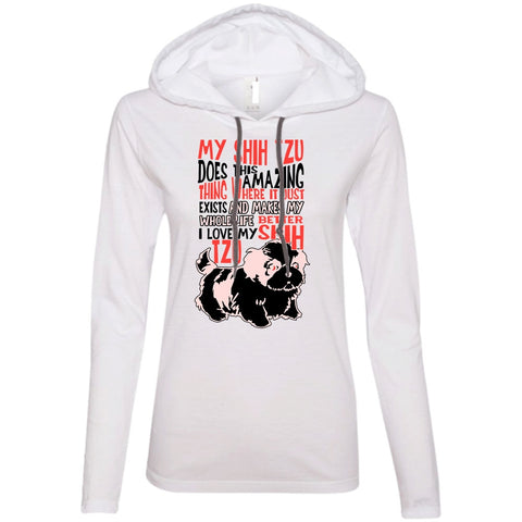 A black t-shirt with the shopify logo