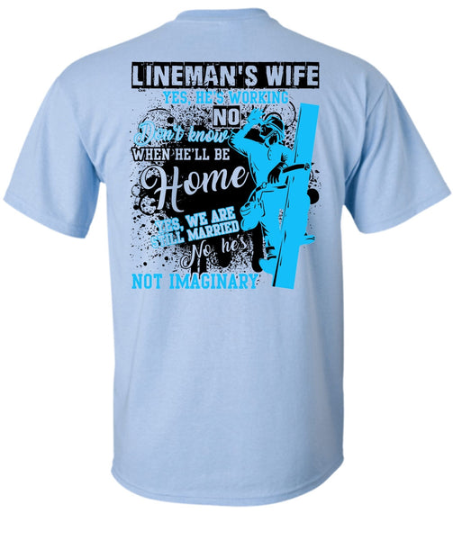 Lineman's Wife T Shirt, I Love Lineman T Shirt