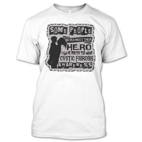 A black t-shirt with the shopify logo