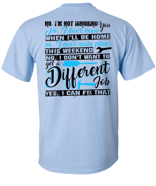 I Can Fix That T Shirt, I Love Electrician T Shirt
