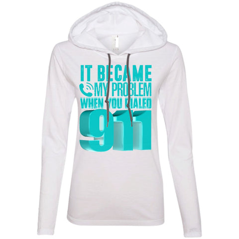 A black t-shirt with the shopify logo