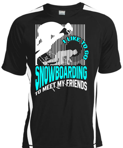 A black t-shirt with the shopify logo