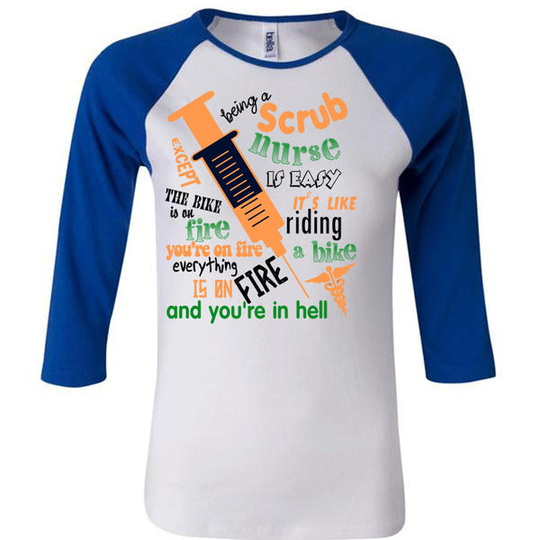 Being A Scrub Nurse Is Easy T Shirt, Being A Doctor T Shirt, Awesome T-Shirts
