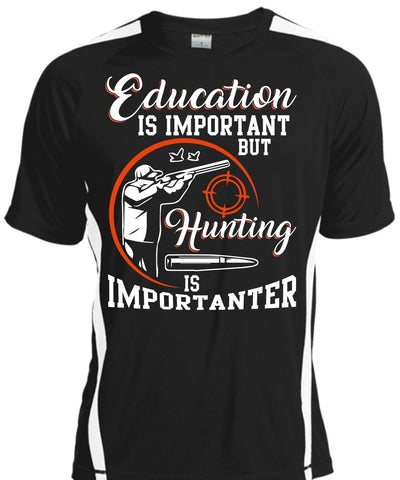 A black t-shirt with the shopify logo