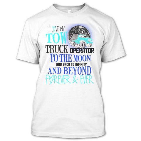 A black t-shirt with the shopify logo