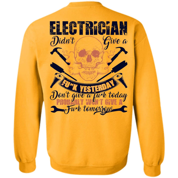 I Love Electrician T Shirt, Calls Me An Electrician Sweatshirt