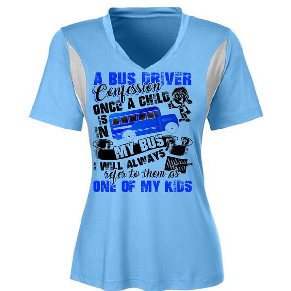 A Bus Driver Confession Once A Child T Shirt, Being A Bus Driver T Shirt, Awesome T-Shirts