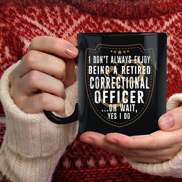 Being A Retired Correctional Officer Coffee Mug, Cool Grandparent Coffee Cup
