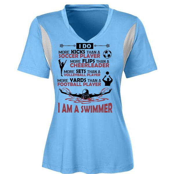 More Flips Than A Cheerleader T Shirt, I Am A Swimmer T Shirt, Sport T Shirt