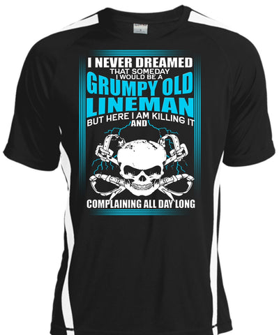 A black t-shirt with the shopify logo