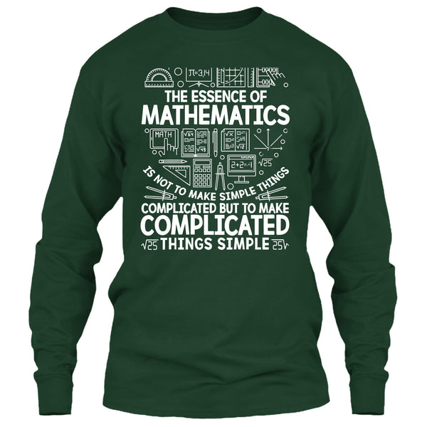 The Essence Of Mathematics T Shirt, Coolest Mathematic T Shirt