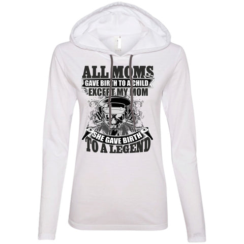 A black t-shirt with the shopify logo