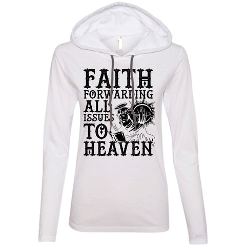 A black t-shirt with the shopify logo