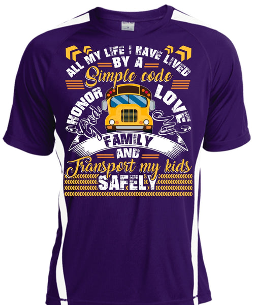 God My Family T Shirt, I Love Bus T Shirt, Cool Shirt