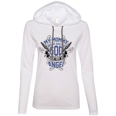 A black t-shirt with the shopify logo