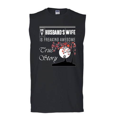 A black t-shirt with the shopify logo