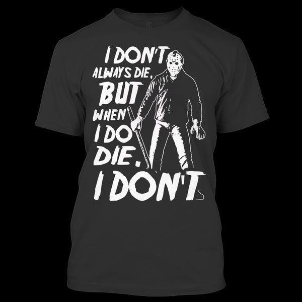 A black t-shirt with the shopify logo