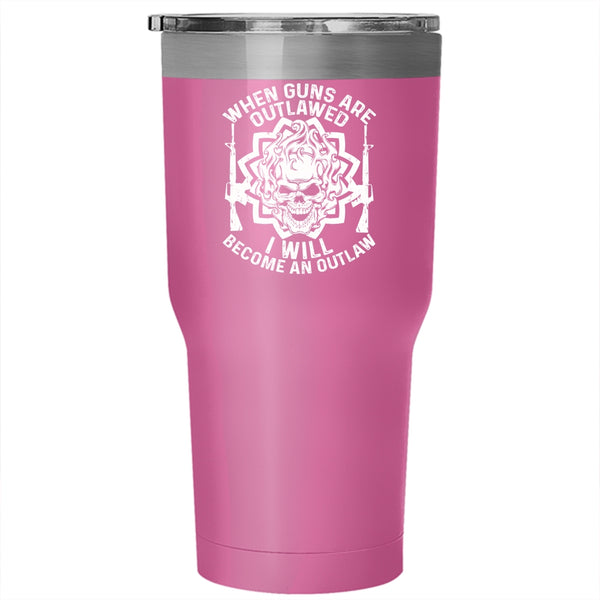 Funny Gunner Tumbler 30 oz Stainless Steel, Funny Gift For Gunaholic Travel Mug