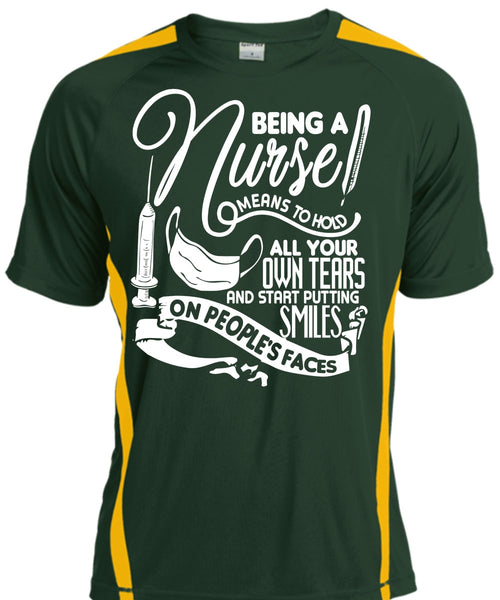 Being A Nurse Means To Hold T Shirt, Being A Nurse T Shirt, Cool Shirt