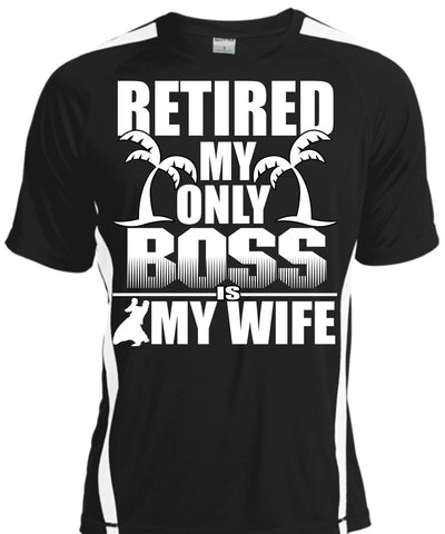 A black t-shirt with the shopify logo