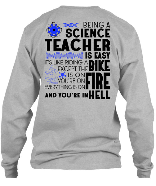 Being A Science Teacher Is Easy T Shirt, Being A Teacher T Shirt