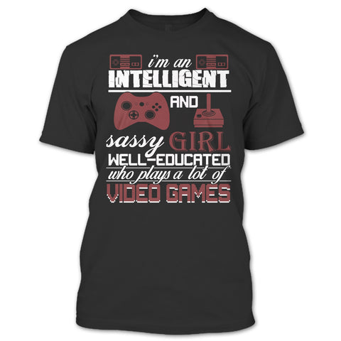 A black t-shirt with the shopify logo