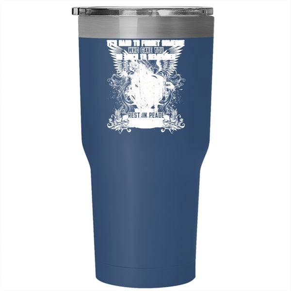 It's Hard To Forget Someone Tumbler 30 oz Stainless Steel, Cool Husband Travel Mug