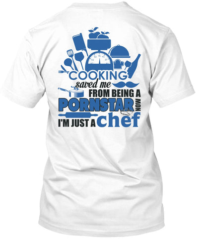 A black t-shirt with the shopify logo