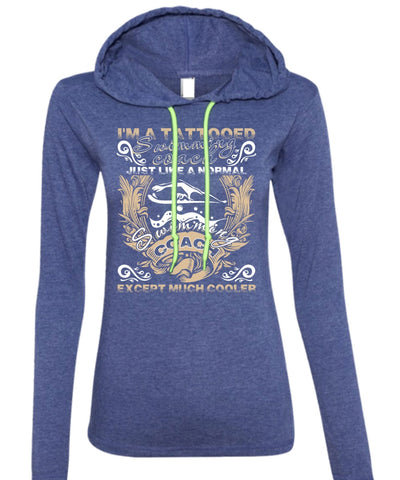 A black t-shirt with the shopify logo