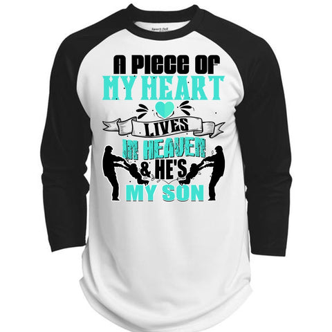 A black t-shirt with the shopify logo