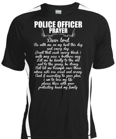 A black t-shirt with the shopify logo