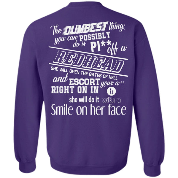 Being A Red Head T Shirt, I Love Hair Stylist Sweatshirt