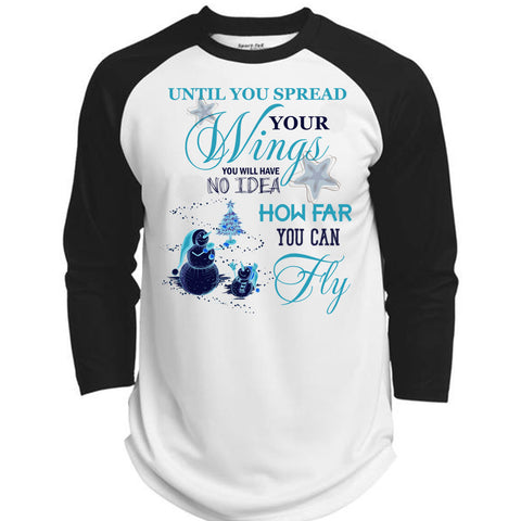 A black t-shirt with the shopify logo