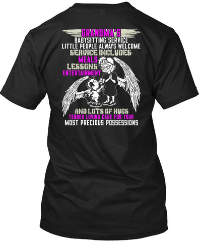 A black t-shirt with the shopify logo