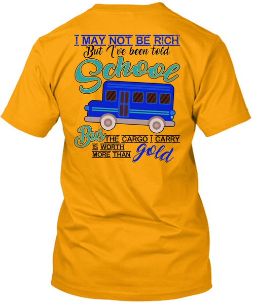 I've Been Told School Bus T Shirt, I Love Bus T Shirt