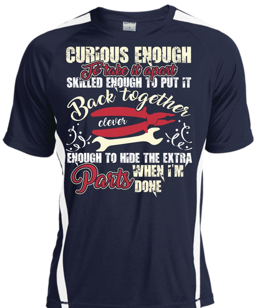 Curious Enough To Take It Apart T Shirt, Being An Electrician T Shirt, Cool Shirt