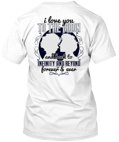 A black t-shirt with the shopify logo