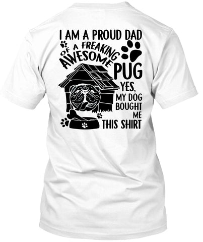 A black t-shirt with the shopify logo