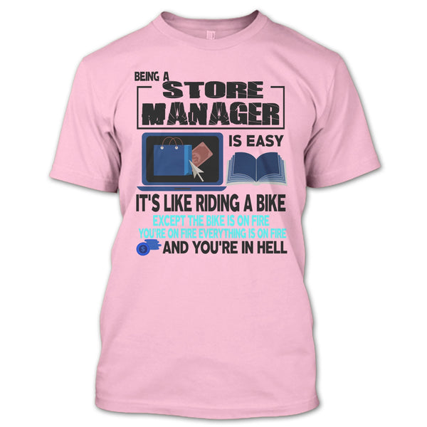 Being A Store Manager T Shirt, Coolest Store Manager T Shirt