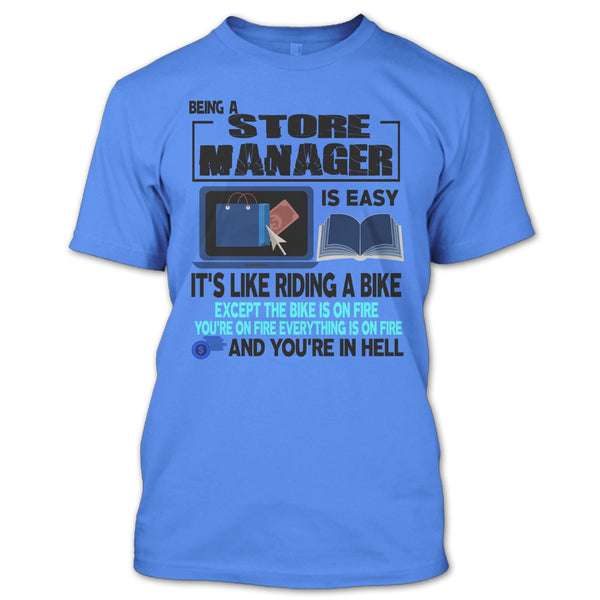Being A Store Manager T Shirt, Coolest Store Manager T Shirt