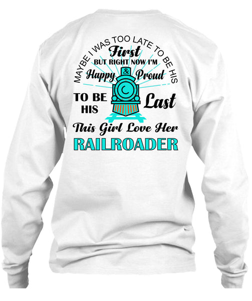 This Girl Love Her Railroader T Shirt, My Job T Shirt