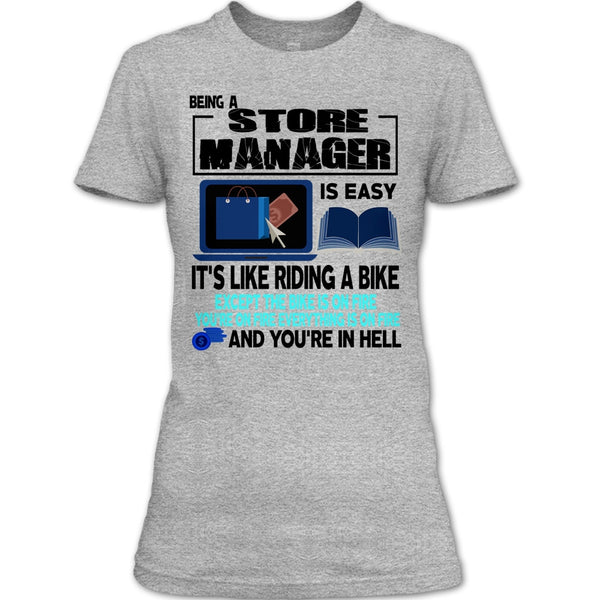 Being A Store Manager T Shirt, Coolest Store Manager T Shirt